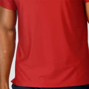 T-shirt polyvalent en nylon spandex pour hommes avec design sans couture et matériau flexible pour une mobilité maximale - Product Image 6