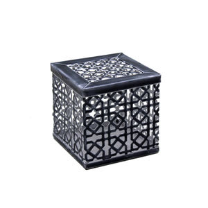 Caja decorativa de boda de nuevo diseño, caja de forma rectangular de Metal de Color negro para caja de almacenamiento decorativa de mesa personalizada a granel - Product Image 3