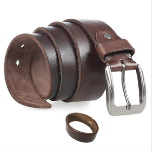 Fabricant professionnel de ceintures en cuir pour hommes, logo personnalisé, ceinture en cuir de vache véritable avec boucle de qualité supérieure - Product Image 2