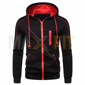 Customized Good Quality Wholesale <b>Men's</b> 100% Polyester Custom Your Own Design Logo <b>Hoodie</b> for Adults by MAXFIT ENTERPRISES - Product Image 1