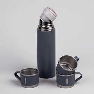 Juego de 3 Termos de Acero Inoxidable de Doble Pared, Vaso Térmico de Viaje para Bebidas Calientes - Product Image 3