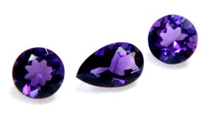 Pierre précieuse améthyste semi-précieuse de couleur violette naturelle, prix de gros d'usine, haute qualité, coupe facettée, forme mixte, pierre de naissance en vrac, prix de la pierre précieuse - Product Image 3