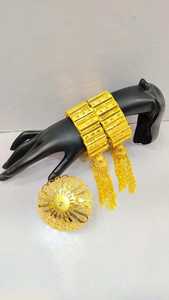 Indian Manufacturer's Micro Gold Diamond Jewellery Best <b>Bulk</b> Buy <b>Sale</b> Finger Ring Pearl Necklace Chains Women USA Europe Africa - Product Image 6