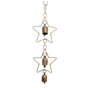 Campanas de viento decorativas clásicas, campanas colgantes de pared de Metal de Calidad exclusiva, artículos de decoración del hogar para decoración colgante - Product Image 1
