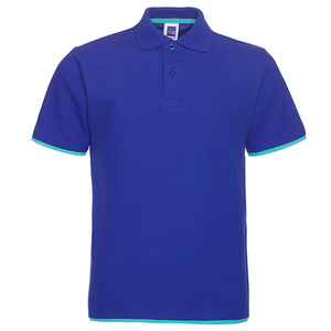 Nueva llegada logotipo personalizado impresión unisex polos 65 algodón 35 poliéster alta calidad negocios uniforme Polo camiseta para hombres - Product Image 3