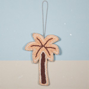 Artisan Beaded Palm Tree Zari Hanging | Decorative <b>Ornament</b> for Gifts & Interior Decor I Beaded Palm Tree Zari Work Hanging - Product Image 4