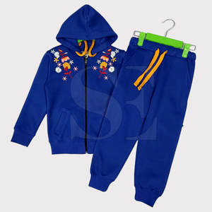 New Top Trendy Product Tracksuit for Men Custom <b>Applique</b> Embroidery Logo Pullover Hoodies and Joggers Sets Tracksuits for Men - Product Image 1