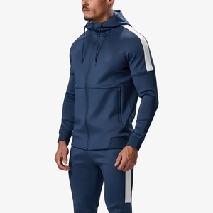High Quality Track Joggers Training Custom Track Suit Men Sport Set <b>Plain</b> <b>Tracksuits</b> For Men <b>Tracksuits</b> Breathable - Product Image 2