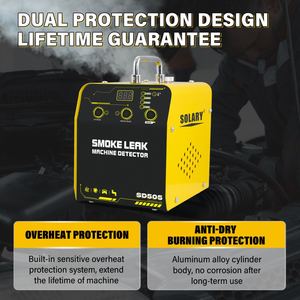 Boyna <span class=keywords><strong>SD505</strong></span> 12V LCD Màu Đỏ Di Động Nhanh Chóng Rò Rỉ Định Vị Ô Tô Khói Máy Kiểm Tra Xe Xe Tải Động Cơ Phân Tích Chẩn Đoán Ống - Product Image 5