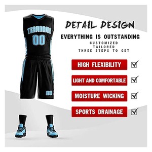 Wholesale Custom Reversible Double-Sided Basketball <b>Shorts</b> Breathable Adult Uniforms Set Style 100% <b>Polyester</b> Quick Dry Custom - Product Image 2