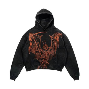 Sweats à capuche en polaire d'hiver de luxe de haute qualité pour hommes, 100% coton, 300 grammes, service OEM, taille personnalisée, séchage rapide, poche - Product Image 4