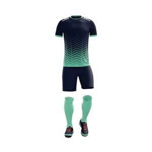 Maillot de sport d'été pour homme à faible MOQ, en polyester respirant, col rond, avec nom imprimé, uniforme de football à séchage rapide - Product Image 3