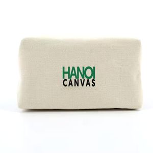 Wholesale Custom Fashion Plain Pattern <b>Makeup</b> Pouch Canvas Cosmetic <b>Travel</b> <b>Bag</b> with Zipper | OEM & ODM - Product Image 5