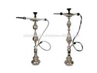 Chichas égyptiennes Farida en laiton de silvriwer artisanal antique, mini, style luxe personnalisé, oxyde d'argent, type courbé, techniques de laque, pour cafés de chicha