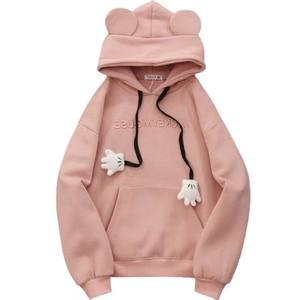 2024 nouveau printemps hiver mode Logo personnalisé femmes à manches longues pull à capuche Zip 3D couleur unie culture mince sweat décontracté - Product Image 6
