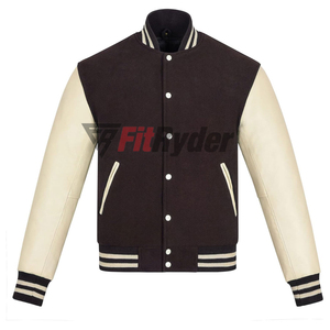 Blousons universitaires personnalisés de haute qualité avec logo, écologiques, à séchage rapide, pour hommes, collection hiver, vente en gros, directement de l'usine - Product Image 1