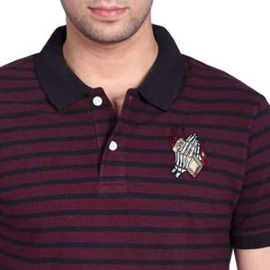 เสื้อโปโลผ้าฝ้ายพลัสไซส์สำหรับผู้ชาย - Product Image 3