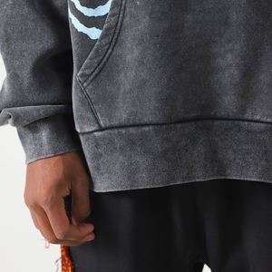 Sudaderas con Capucha para Hombre, 100% Algodón, Transpirables, Cálidas para Invierno, con Logotipo Personalizado, OEM y MOQ Bajo, las Más Vendidas del 2025 - Product Image 5