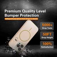 Coques de téléphone personnalisées en TPU et PC de couleur unie pour iPhone 16 15 17 Pro Max pour iPhone 17 Air Magnetic Back Cover Included Camera