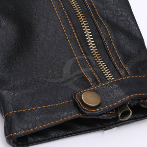 Men's Genuine Leather <b>Jacket</b> Breathable <b>Slim</b> <b>Fit</b> Men's Leather Fashion Leather <b>Jacket</b> for Men - Product Image 5