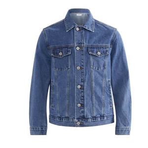 Veste en jean pour homme de haute qualité, design personnalisé, vêtements décontractés d'hiver, veste en jean pour homme - Product Image 1