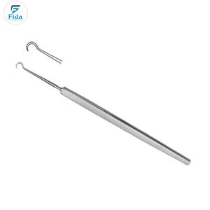 Retractor Quirúrgico Premium Frazier Dura Hook de Acero Inoxidable Manual para Procedimientos de Neurocirugía Reutilizable Autolimpiante - Product Image 1