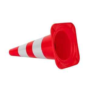 PVC交通安全コーン,道路用反射テープ付き道路用反射警告コーン - Product Image 3