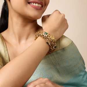 กำไลข้อมือคริสตัล ดีไซน์โบราณแบบก้าด้า สวยหรู - Product Image 3