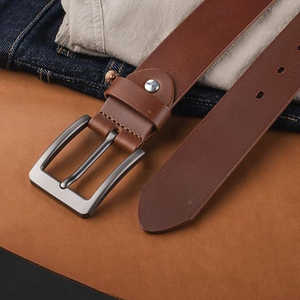 Ceinture classique en cuir de vache - Product Image 4