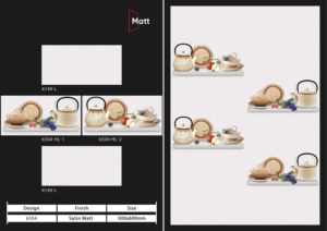 Carreaux muraux en céramique 300x600mm, tendance déco, pour salle de bain et cuisine, finition brillante ou mate, texture effet sucre, design mural intérieur luxueux - Product Image 4