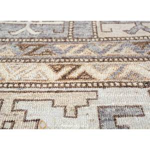 Savana Ivory Hand Knotted Afghan Wool <b>Rugs</b> Geometric <b>Boho</b> Style Rectangle Carpet for Home Living Room or Hallway Model Ea-3108 - Product Image 3