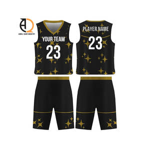 Conjunto de Camiseta y Pantalones Cortos de Baloncesto de Secado Rápido, Transpirable, de Malla, Uniforme de Equipo Juvenil para Hombre, 100% Poliéster, Ropa de Baloncesto - Product Image 4