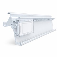Support d'étiquette électronique en plastique à clipser sur rail pour affichage de prix en magasin de détail, taille personnalisée, vente en gros, approvisionnement en vrac