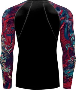 Camiseta de Protección Solar de Secado Rápido con Estampado por Transferencia de Calor, Poliéster/Spandex, Unisex, Manga Larga, al por Mayor - Product Image 3