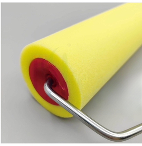 <span class=keywords><strong>Rouleau</strong></span> à peinture de 9 pouces, <span class=keywords><strong>rouleau</strong></span> en <span class=keywords><strong>mousse</strong></span> haute densité, brosse à <span class=keywords><strong>rouleau</strong></span>, housse de <span class=keywords><strong>rouleau</strong></span> en éponge pour la peinture des murs intérieurs - Product Image 3