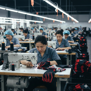 ผู้ผลิตถุงมือออกกำลังกาย ถุงมือออกกำลังกายแบบครึ่งนิ้ว ถุงมือพยุงข้อมือ ถุงมือออกกำลังกายแบบระบายอากาศได้ สำหรับทุกเพศ ถุงมือยกน้ำหนักสำหรับงานหนัก - Product Image 5