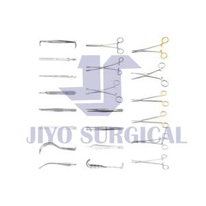 Conjunto básico de laparotomía de 104 piezas, instrumentos quirúrgicos superiores para cirugía abdominal, fuente de alimentación Manual, punta superior dorada, gran oferta - Product Image 4