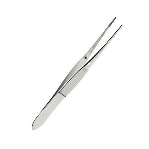 Meilleure vente pince à cils en acier inoxydable logo personnalisé marque privée pince à épiler droite professionnelle fine et incurvée - Product Image 3