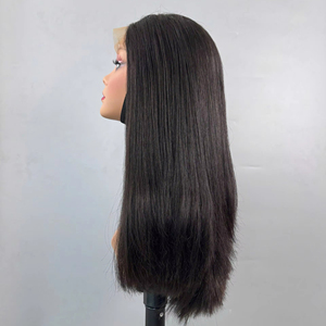 Perruque de cheveux humains vietnamiens bruts bon marché Lace Front pour femmes sans colle 13x6 HD Lace Frontal Wig Vendeurs de perruques en cheveux vierges bruts - Product Image 1