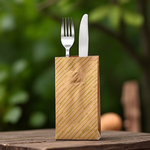 ถุงกระดาษใส่ช้อนส้อมมิลเลอริจแบบสั่งทำพิเศษ - Product Image 3