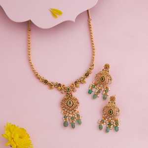 Antique Necklace 188840 Elegant and Timeless <b>Wedding</b> <b>Accessory</b> - Product Image 2