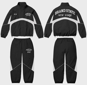 Chaqueta Deportiva con Capucha, Estampado Digital Invernal, Cortavientos Ligero, Transpirable, con Forro Polar, Conjunto Deportivo, Logotipo Personalizado - Product Image 3