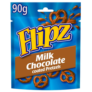 Compra/Pide Pretzels de Chocolate con Leche Flipz 90g, Bocadillos Crujientes Recubiertos de Chocolate, Dulces y Salados, Venta al Por Mayor - Product Image 2