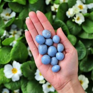 Pierres dégringolées d'agate d'alfazal naturel de qualité supérieure gravier de cristal de guérison poli pour Feng Shui beau cristal de pierre d'angélite - Product Image 5