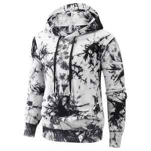 Sweat à capuche anti-boulochage de haute qualité pour hommes femmes tissu éponge français imprimé en relief lavé brodé - Product Image 1