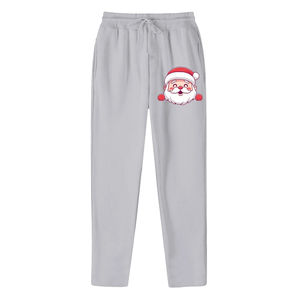 Nouveaux hommes Polyester hiver Joggers noël pantalons de survêtement conception chaud vacances Style noël pantalons de survêtement tenue - Product Image 3