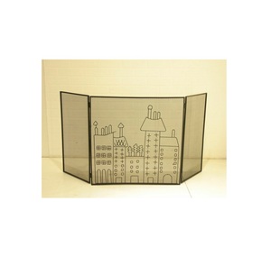 Conception noire d'écran de palais du feu en métal pour l'usage de jardin à la maison - Product Image 1