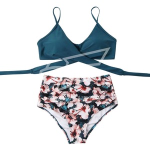 เซ็ตบิกินี่สำหรับผู้หญิงชุดว่ายน้ำดันทรงเซ็กซี่แห้งเร็วแบบสองชิ้น - Product Image 4