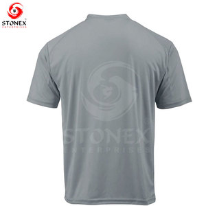T-shirts personnalisés en gros pour hommes – T-shirts épais 100 % coton à col rond pour hommes - Product Image 4