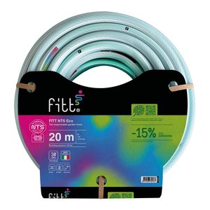 Manguera de Jardín Flexible de 6 Capas NTS ECO Acquamarina 76208 16620 Fitt (20 M; D.1/2") - Product Image 2